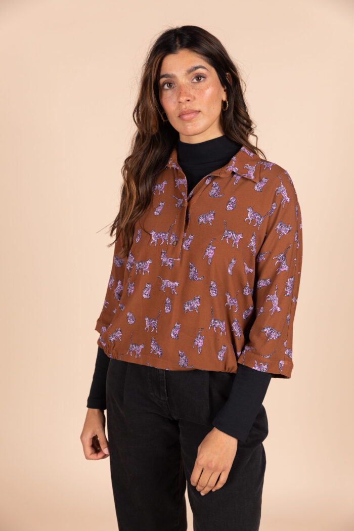 four roses blouse