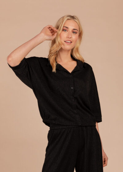 four roses oversized blouse