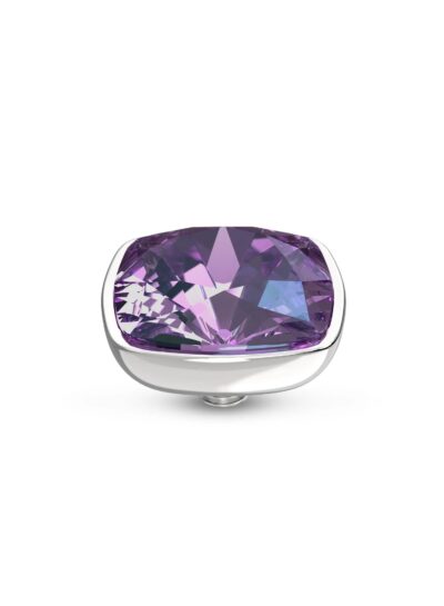Melano Twisted Circular Steentje – Crystal Purple