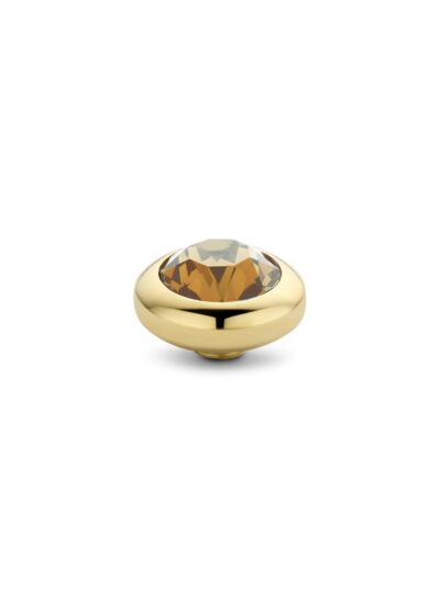 Melano Vivid Basic CZ Steentje 5 mm – Champagne