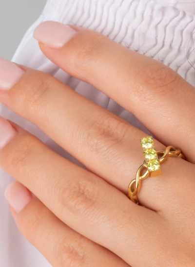 Melano Twisted Tenley Ring