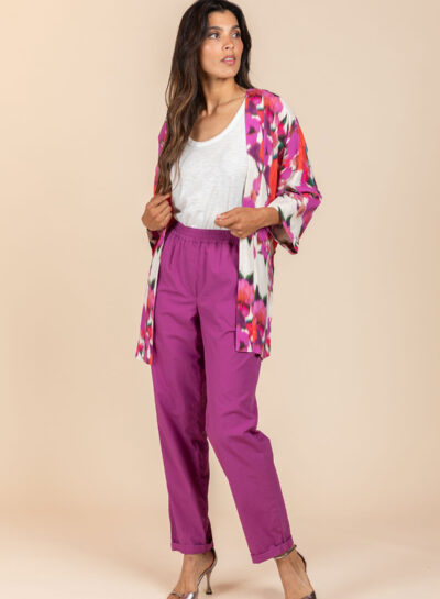 Hippe broek met rechte snit