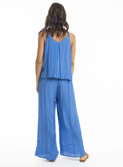 Comfortabele broek met wijde pijpen