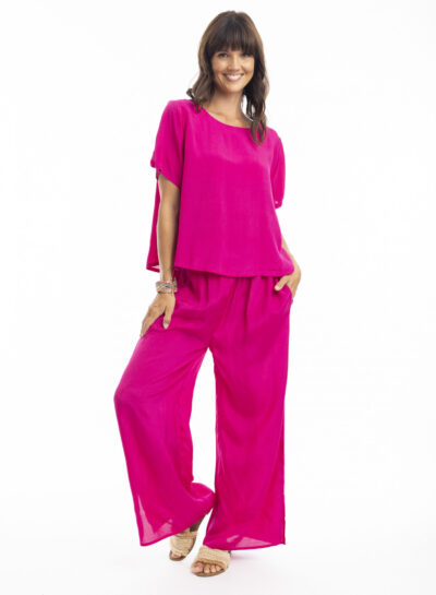 Shirt met elegante snit