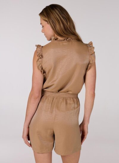 Glanzende blouse Flore