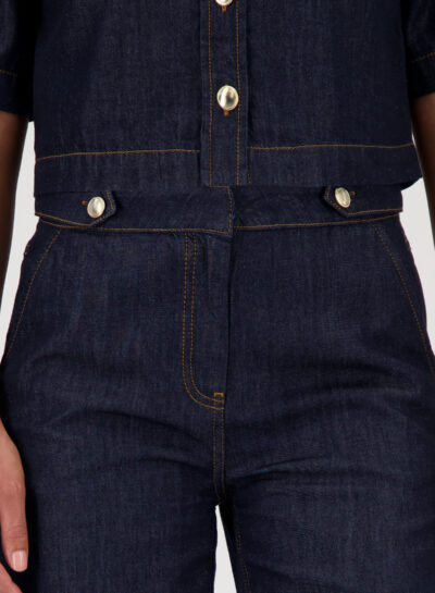 Wide leg jeans