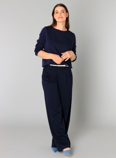 Dark navy sweater Olvin-essential