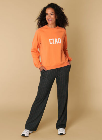 Sweater Remi in Mandarin Orange