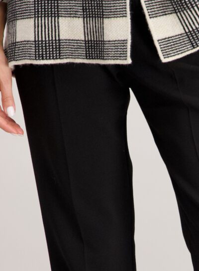 Geklede broek met smalle pijpen