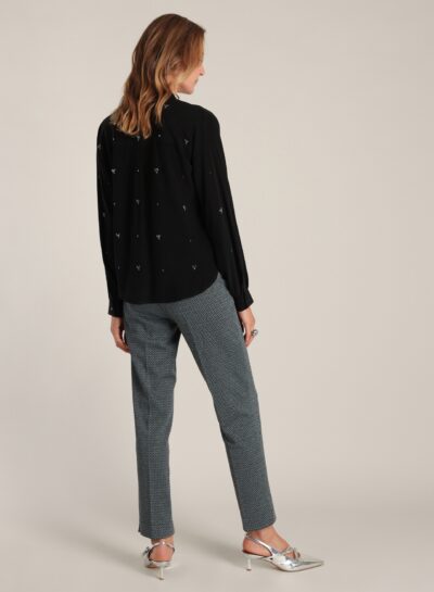 Zwarte blouse Doris