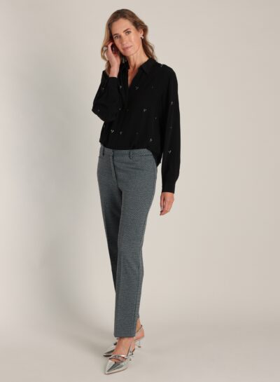 Zwarte blouse Doris