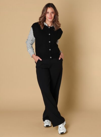 Gebreid vest Stella