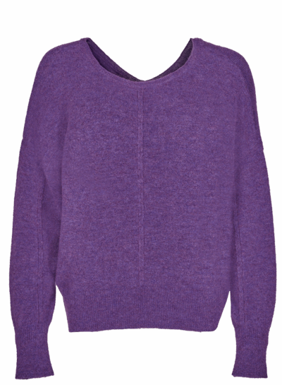 Sweater met fijne afwerking