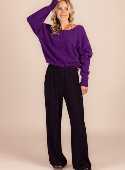 Sweater met fijne afwerking