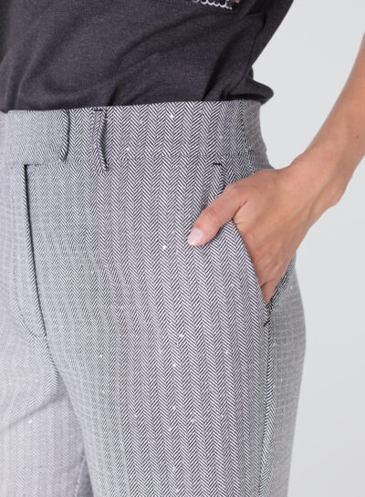 Bionda pantalon met wijde pijp