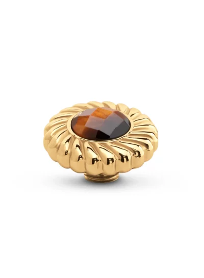 Melano Vivid Baroque Gem Steentje – Red Tigereye