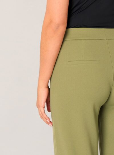 Yarah wijde broek met elastische taille
