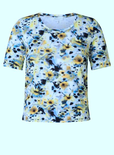 T-shirt met bloemenprint