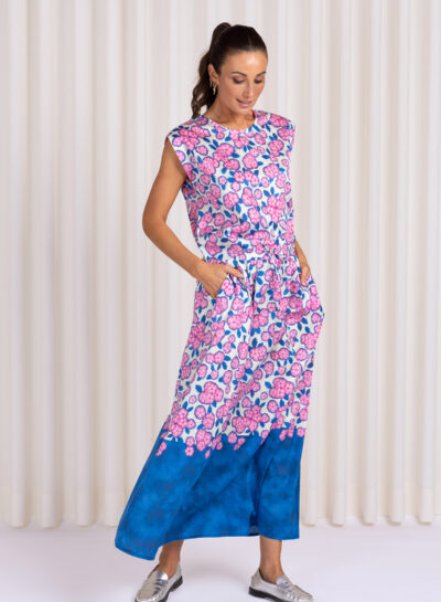Wijde rok in exclusieve print