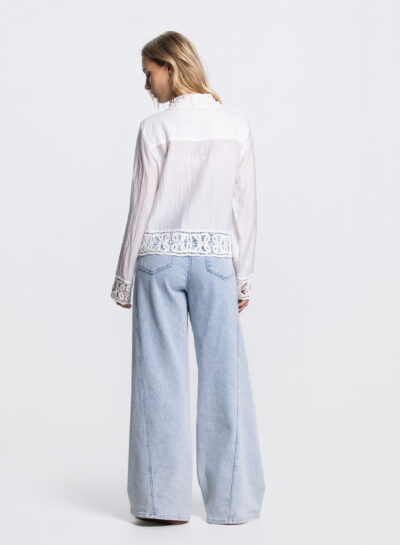 Paulina blouse in off white