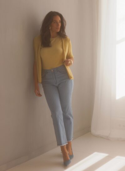 Top met knoopdetail