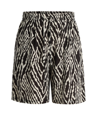 Short met grafische print