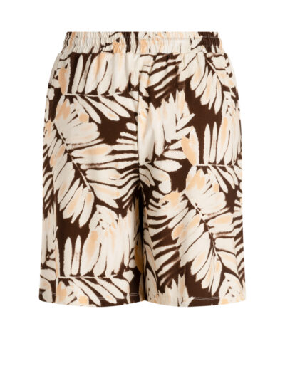 Jersey shorts met elastische taille