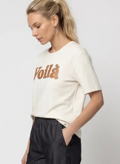 T-shirt met opdruk