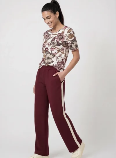 T-shirt met bloemenpatroon
