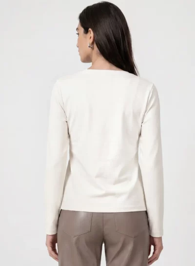 Sweatshirt met sieraden details