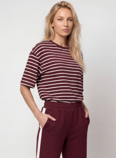 Sweatshirt met strepen monari