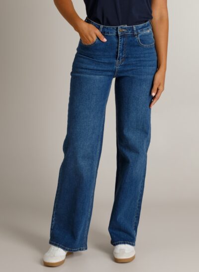 Flare jeans met stretch
