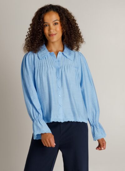 Blouse Hella met kanten details