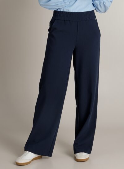 Pantalon met wijde pijpen
