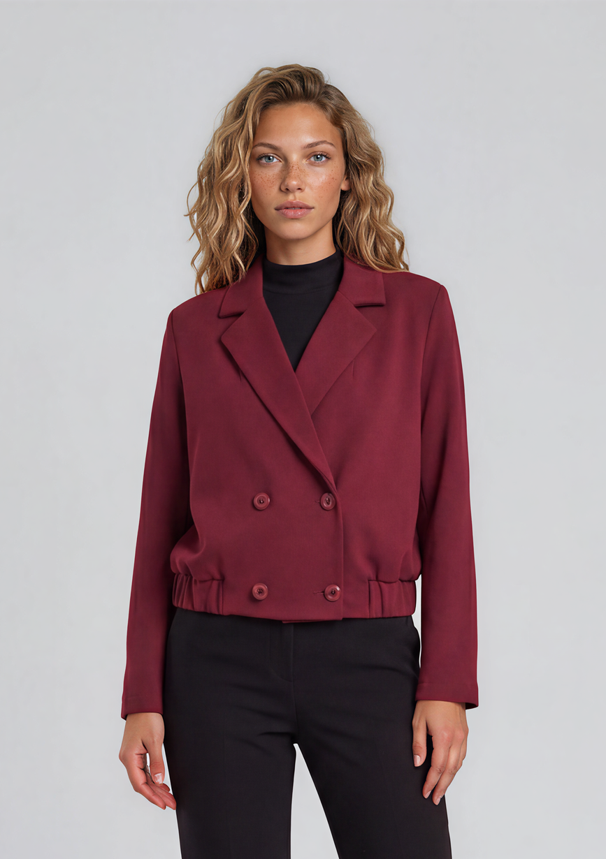 Korte blazer met dubbele sluiting batida