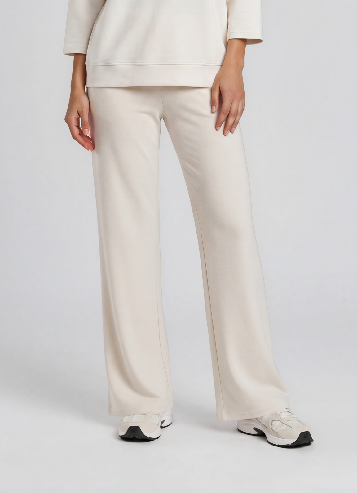 Wide leg broek milano