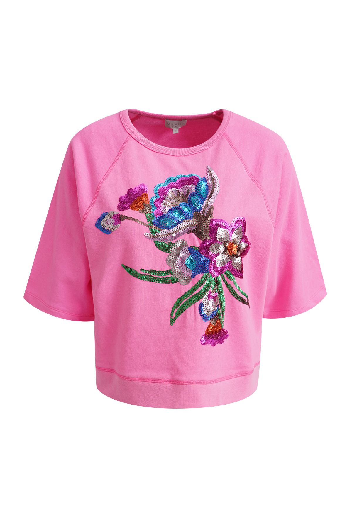 Sweater met kleurrijke bloemen - Afbeelding 5