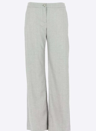 Gestreepte broek met wijde pijpen
