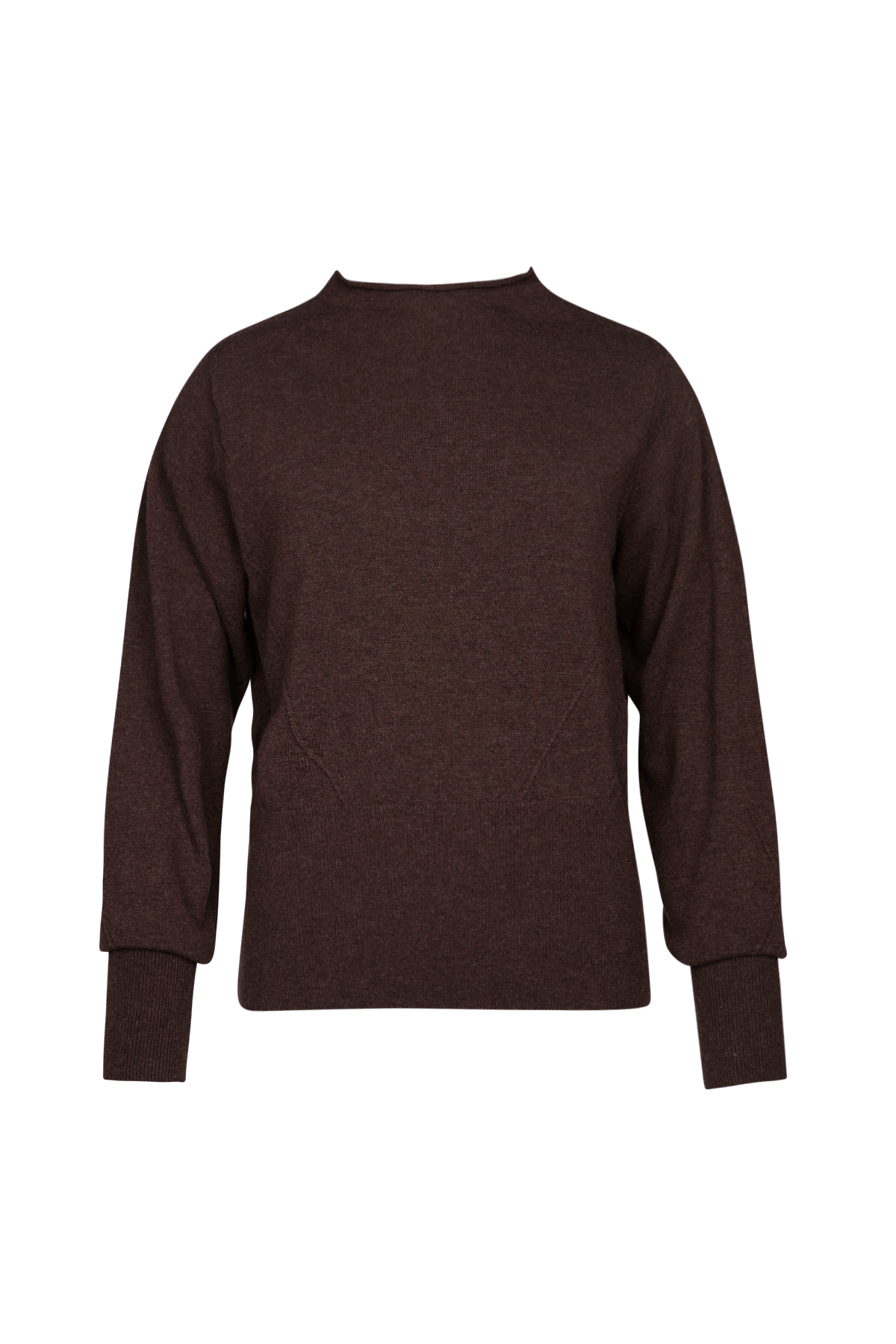 Gebreide trui in mix van cashmere en viscose - Afbeelding 5