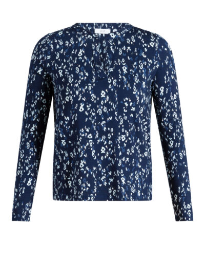 Jersey top met grafische print