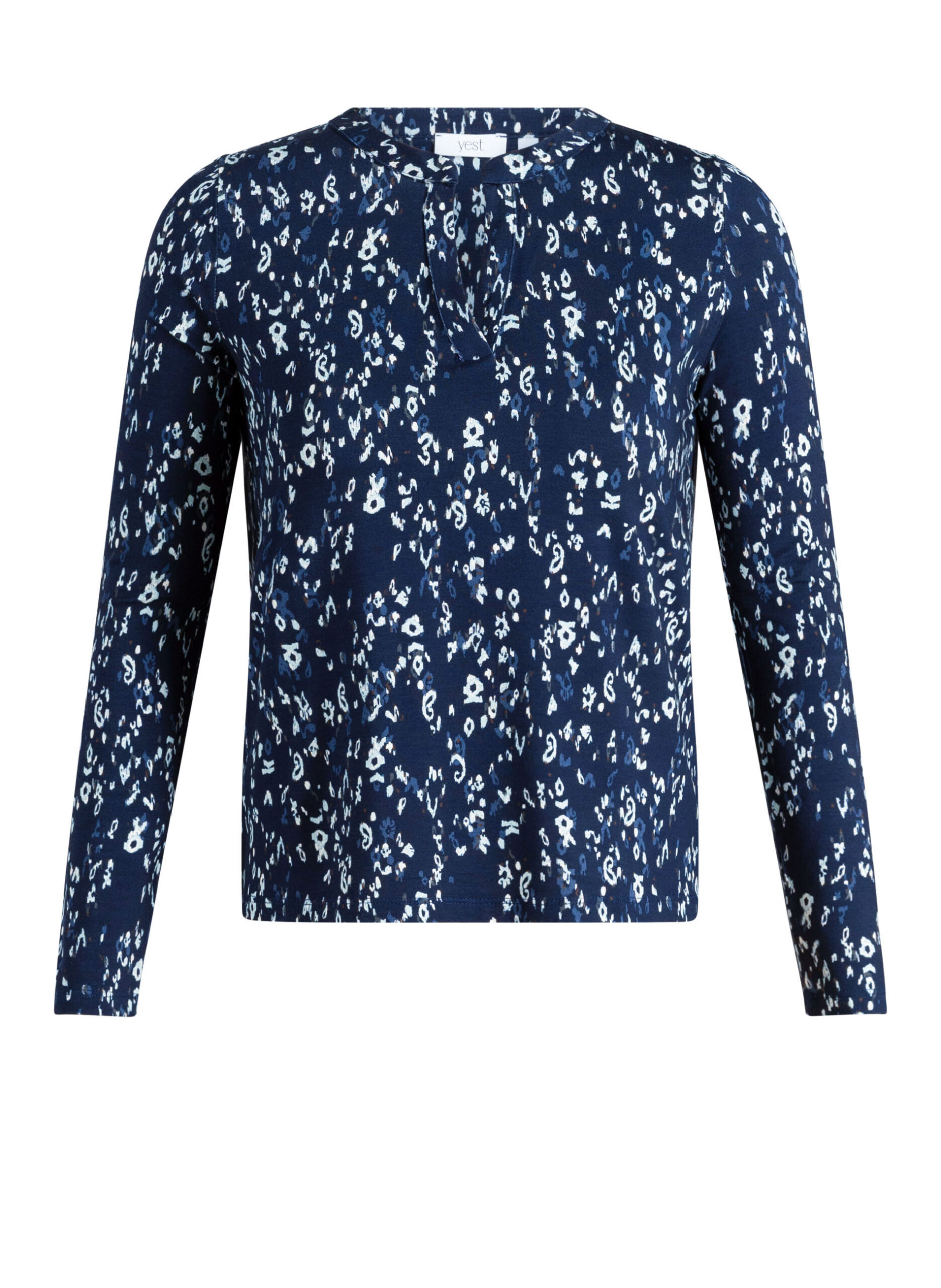 Jersey top met grafische print yest