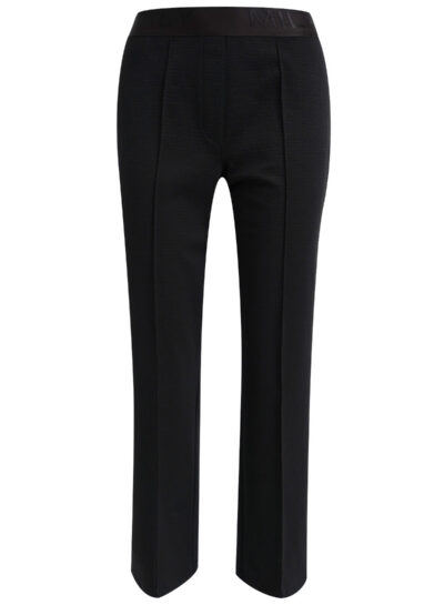 Rechte broek met elastische taille