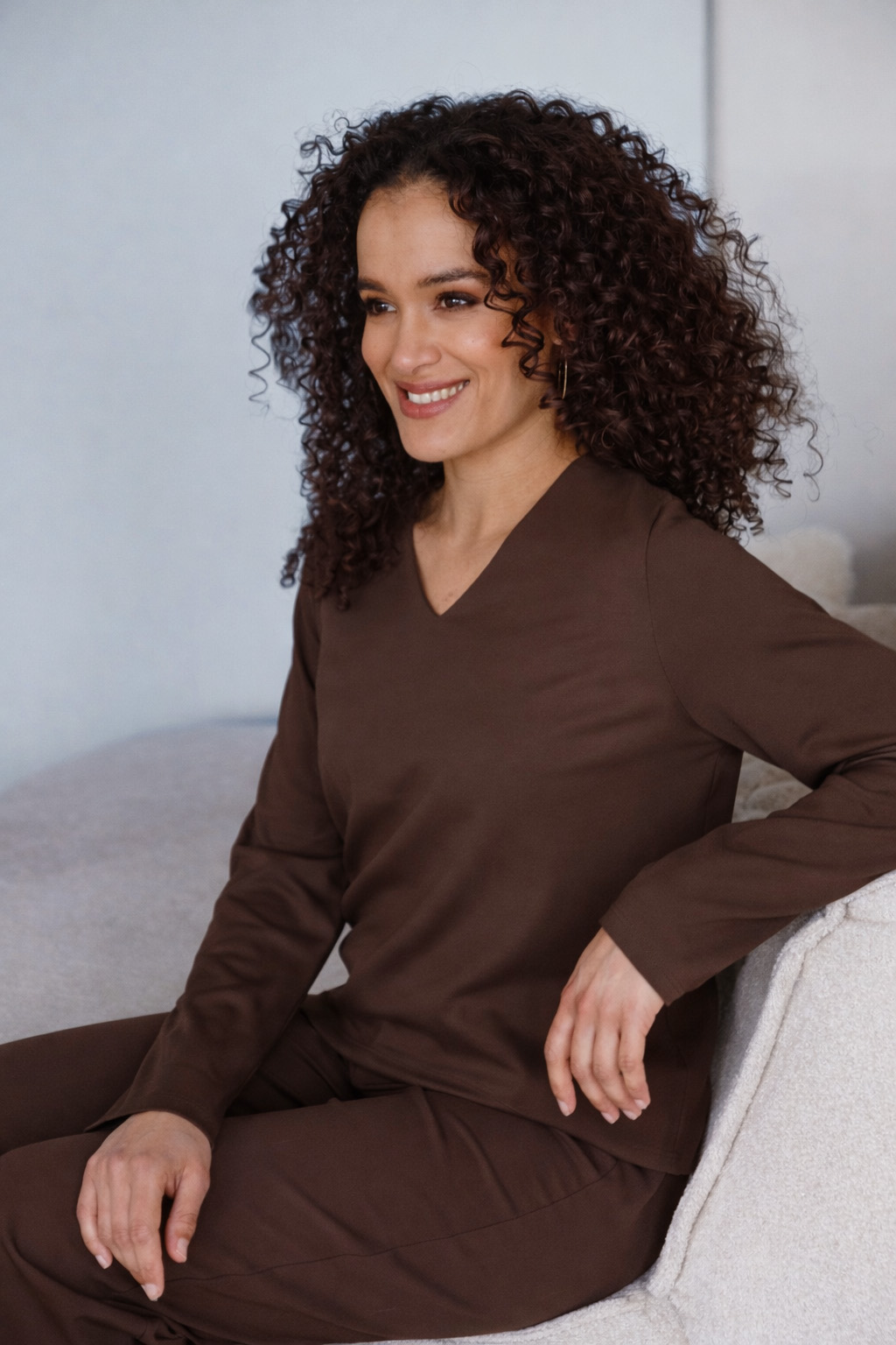 Longsleeve met V-hals - Afbeelding 6