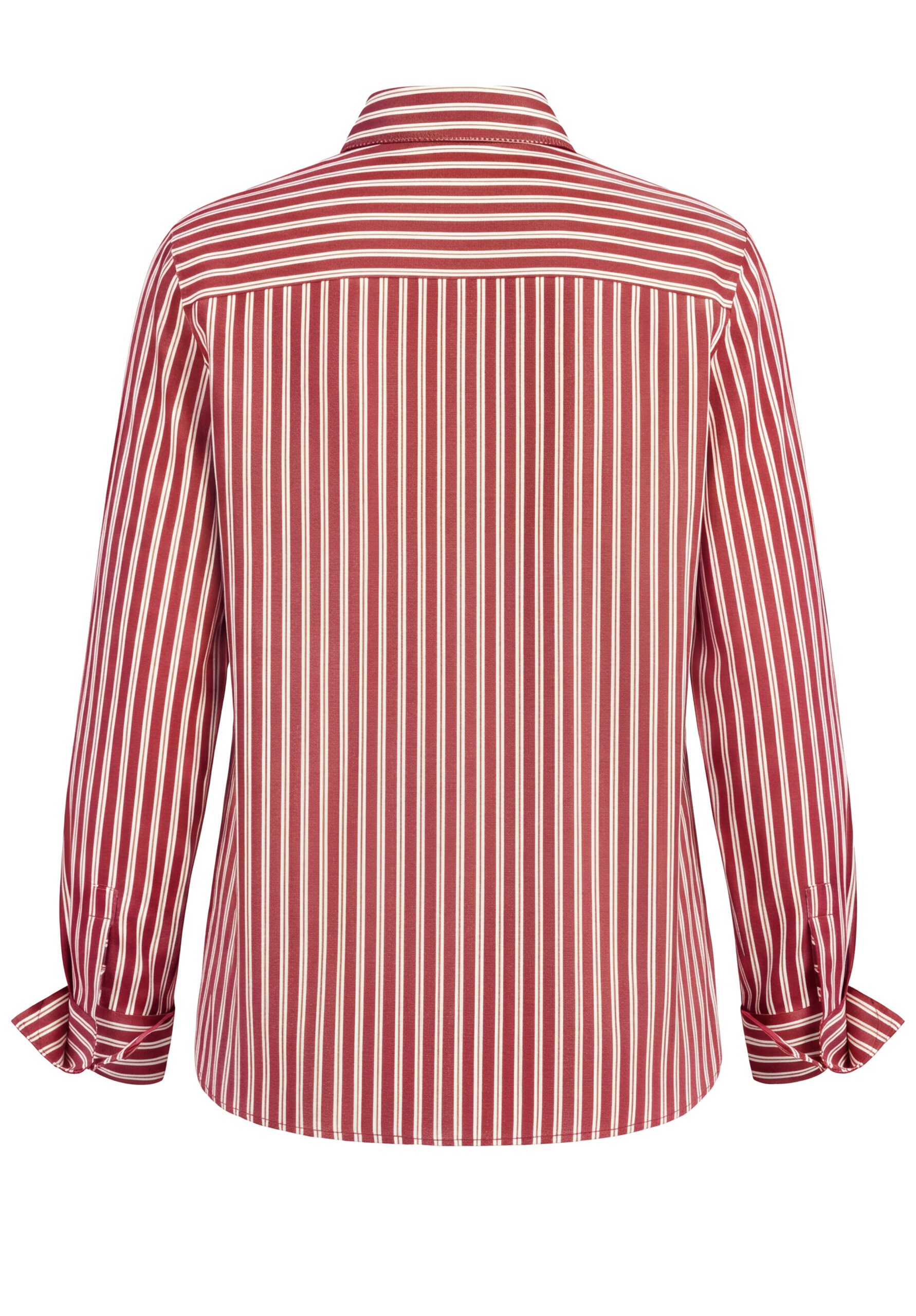 Gestreepte blouse met kraag - Afbeelding 5