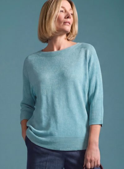 Gebreide trui met lurex