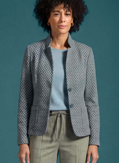Tricot vest met knoopsluiting