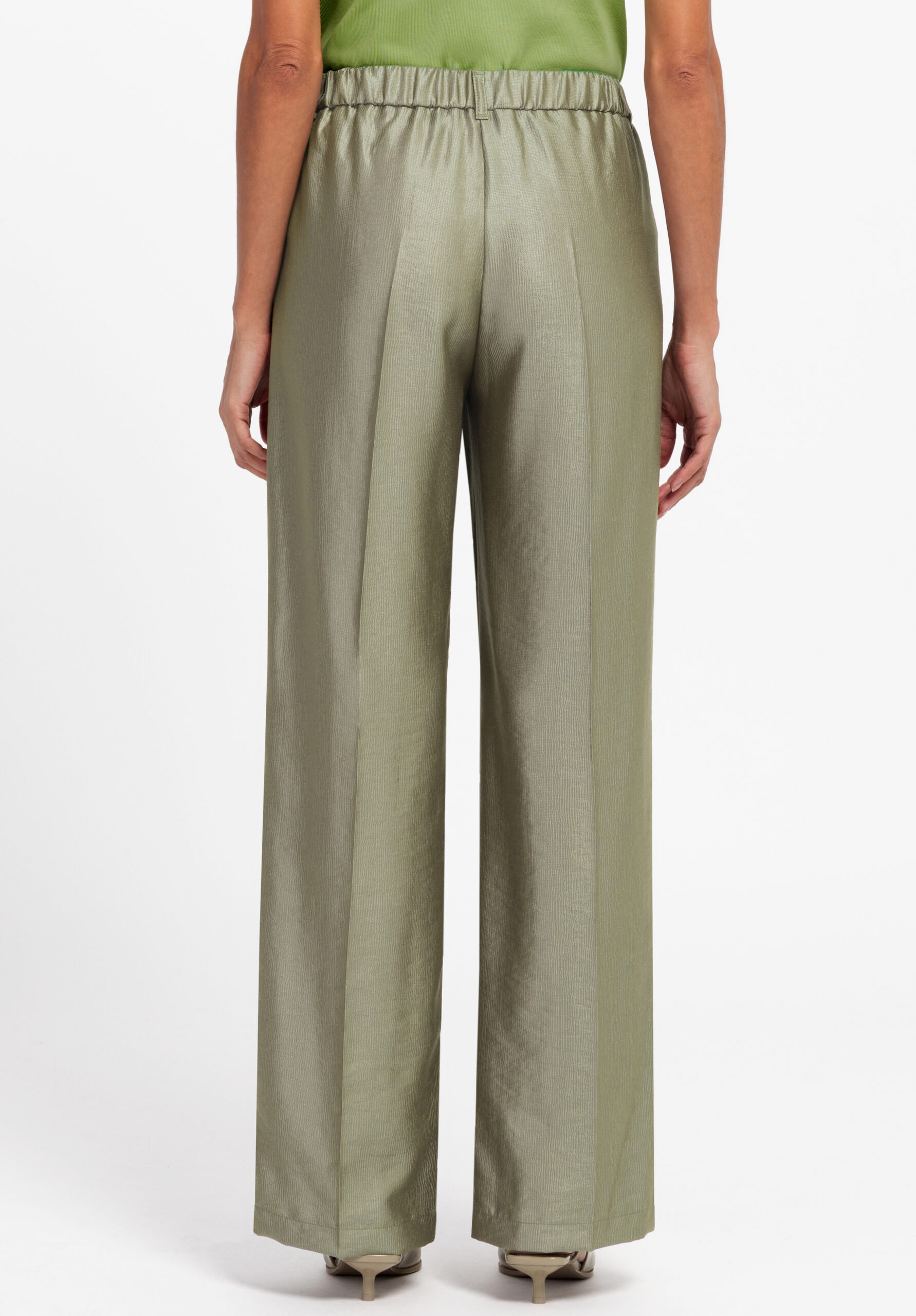Geklede broek met brede pijpen - Afbeelding 2
