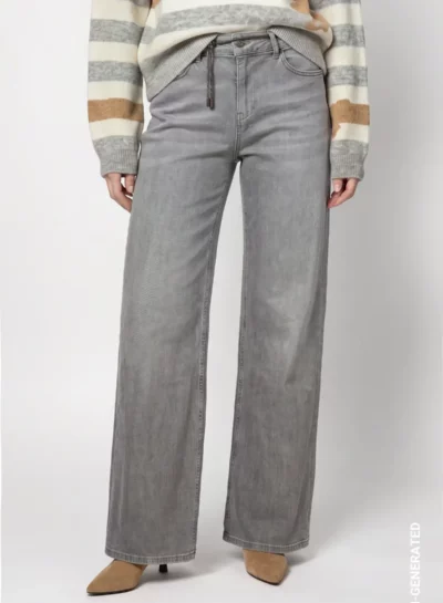 Wide leg jeans