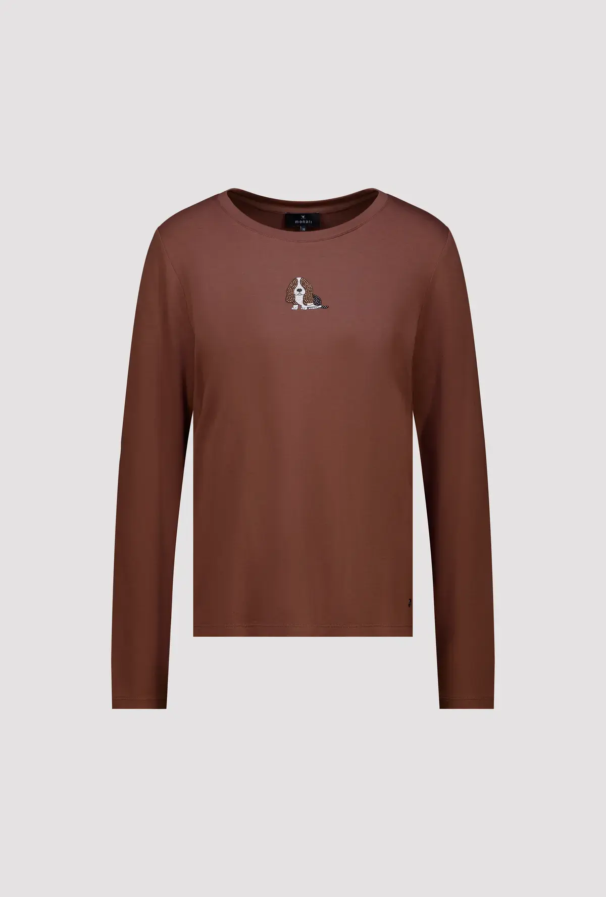 Shirt met lange mouwen en hondenprint - Afbeelding 6