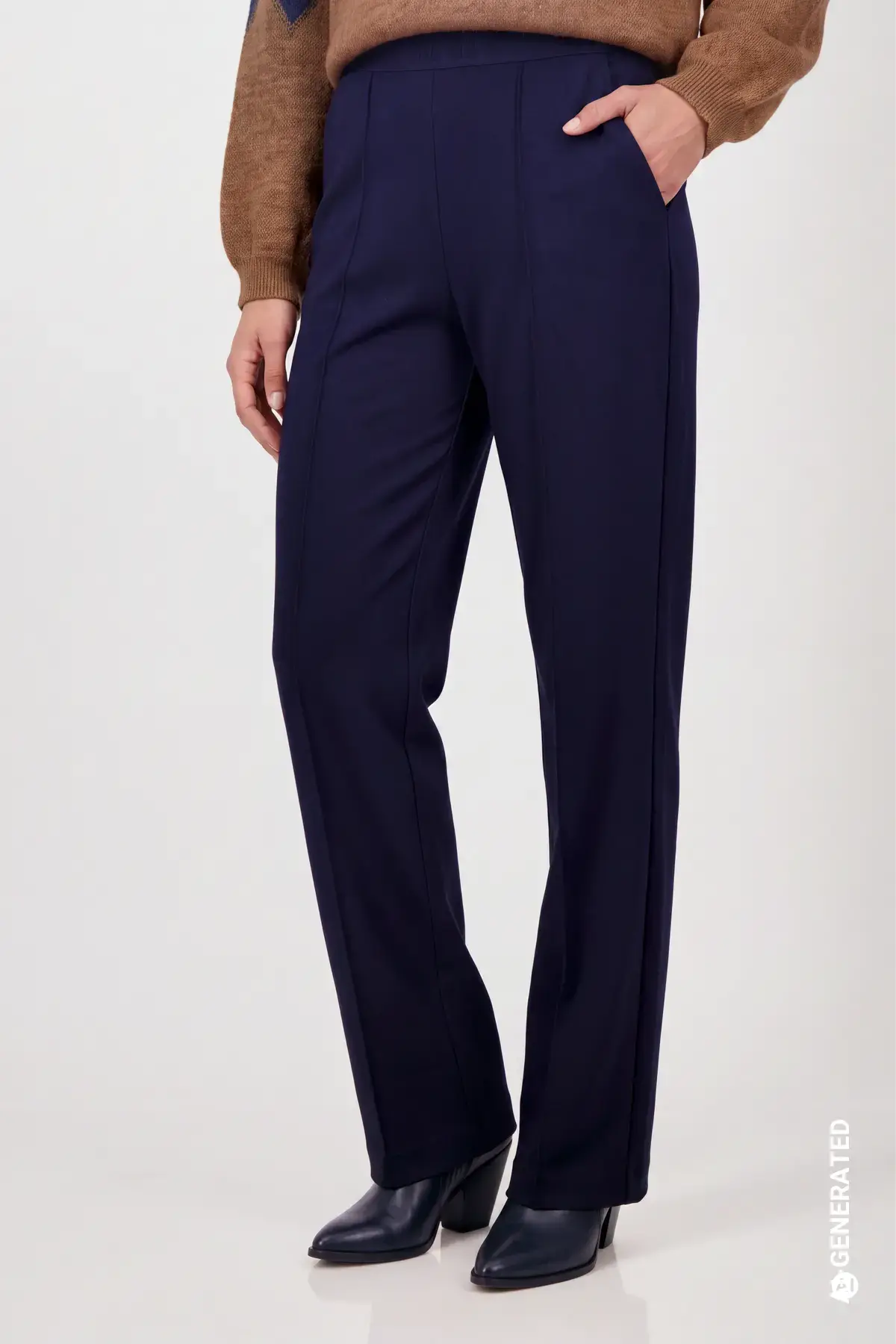 Broek met tekstband monari